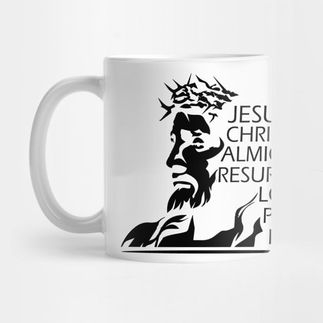 Jesus Christ Almighty by helloshirts